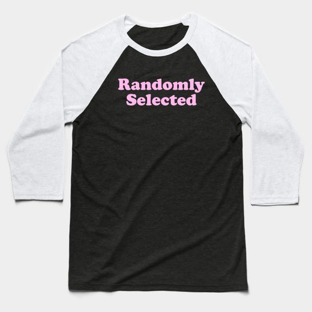 Randomly Selected Baseball T-Shirt by ILOVEY2K